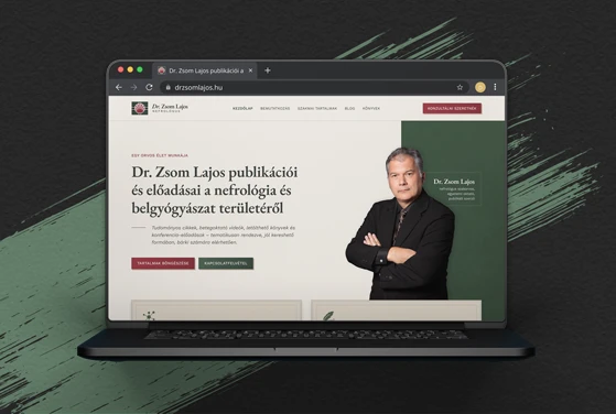 Dr Zsom Lajos weboldala